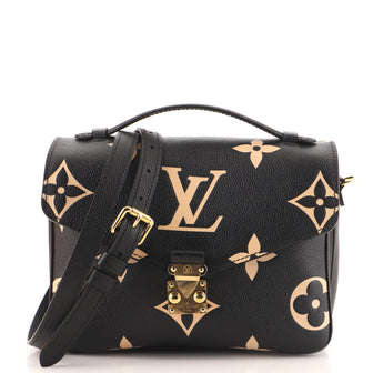 Louis Vuitton Pochette Metis Bicolor Monogram Empreinte Giant
