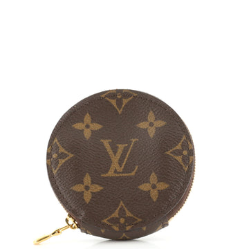 Louis Vuitton Multi Pochette Accessoires Round Coin Purse Monogram Canvas