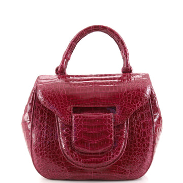 Nancy Gonzalez Flap Pocket Bag Crocodile Medium