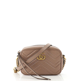 Gucci GG Marmont Shoulder Bag Matelasse Leather Mini