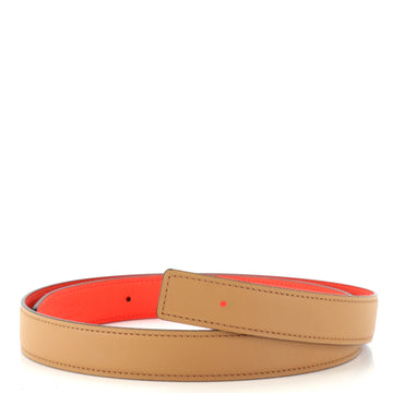 Hermes Reversible Belt Strap Leather Thin