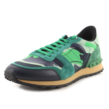Valentino Rockrunner Sneakers Fabric and Leather