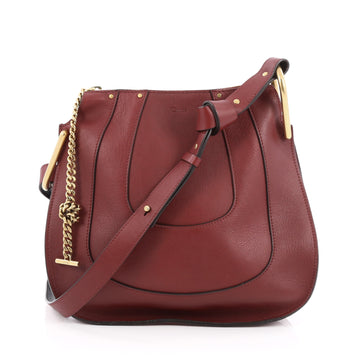 Chloe Hayley Hobo Leather Small Red