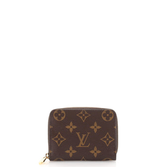 Louis Vuitton Zippy Coin Purse Monogram Canvas