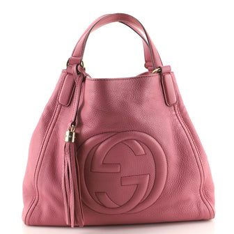 Gucci Soho Shoulder Bag Leather Medium