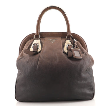Prada Frame Doctor Bag Ombre Glace Calf Tall