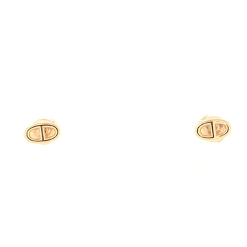 Hermes Chaine d'Ancre Stud Earrings 18K Rose Gold Very Small