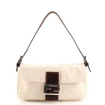 Fendi Baguette Bag Zucca Canvas