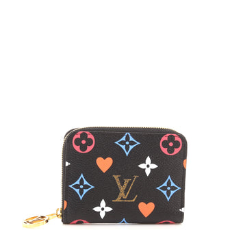 Louis Vuitton Zippy Coin Purse Limited Edition Game On Multicolor Monogram