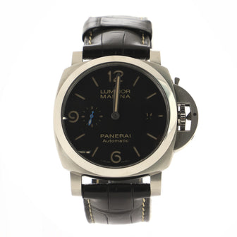 Panerai Luminor Marina 1950 3 Days Automatic Watch Stainless Steel and Alligator 44