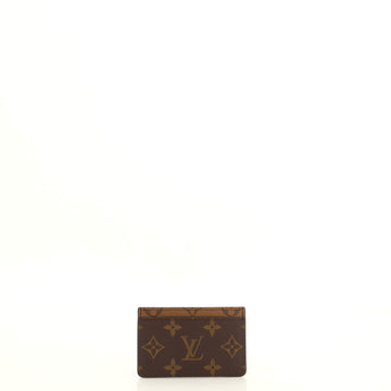 Louis Vuitton Card Holder Reverse Monogram Canvas