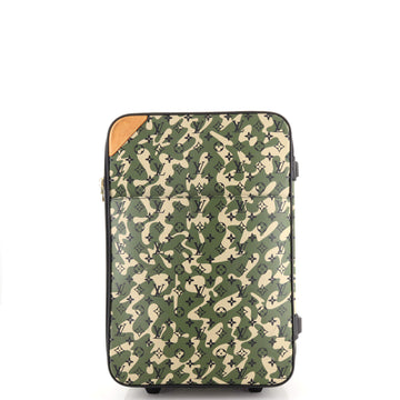 Louis Vuitton Pegase Luggage Limited Edition Monogramouflage Canvas 60
