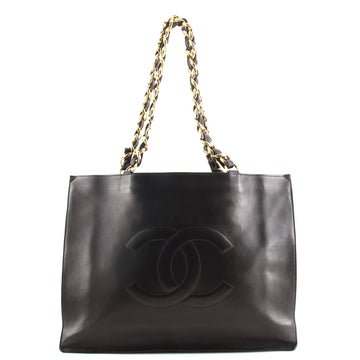 Chanel Vintage CC Chain Tote Lambskin XL