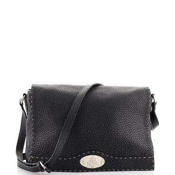 Fendi Selleria Messenger Bag Leather Medium