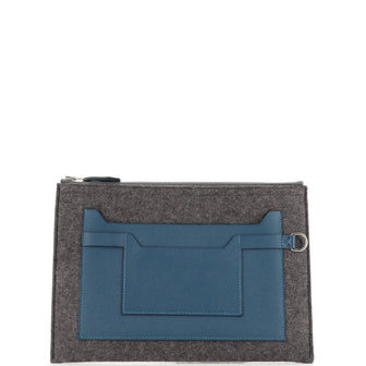 Hermes Toodoo Pouch Epsom and Wool 29
