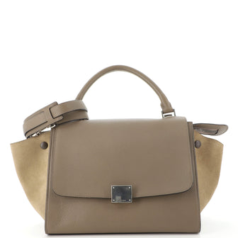 Celine Trapeze Bag Leather Small