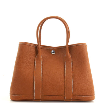 Hermes Garden Party Tote Leather 30