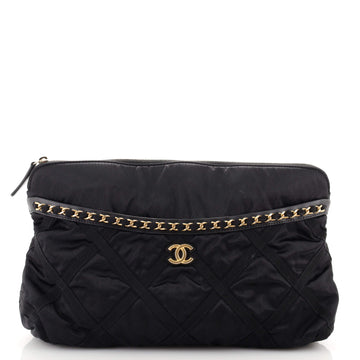 Chanel Lifestyle Foldable Tote Nylon with Grosgrain