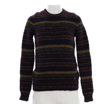 Chanel Women's Multicolor Striped Sweater Wool Blend