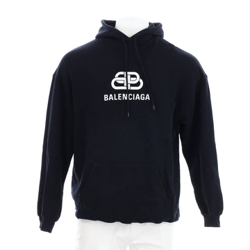 Balenciaga Women's Logo Print Hoodie Cotton