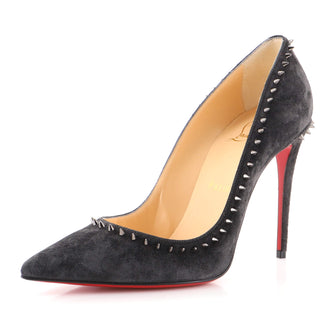 Christian Louboutin Women's Anjalina Pumps Suede 100