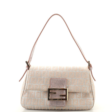 Fendi Mama Forever Bag Zucchino Canvas Mini