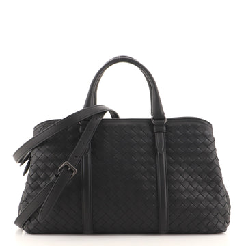 Bottega Veneta Slit Pocket Bowling Bag Intrecciato Nappa Medium