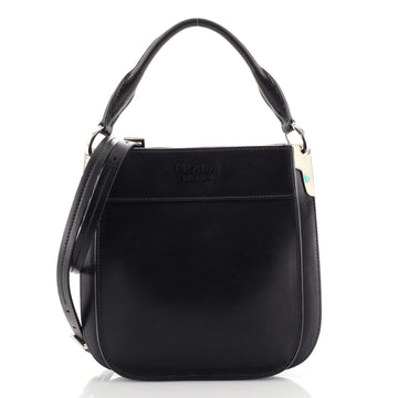 Prada Margit Hobo Leather Small