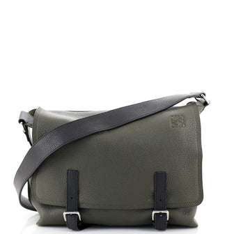 Loewe Military Messenger Bag Leather Medium
