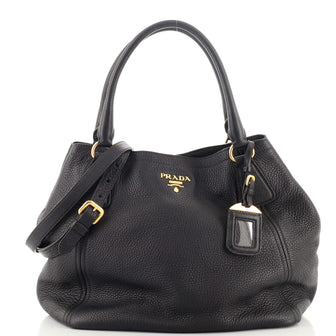 Prada Convertible Shopping Tote Vitello Daino Medium