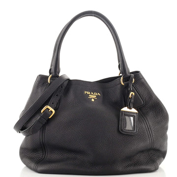 Prada Convertible Shopping Tote Vitello Daino Medium