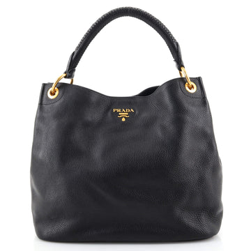 Prada Rolled Hobo Vitello Daino Large
