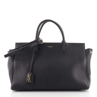 Saint Laurent Rive Gauche Cabas Leather Medium