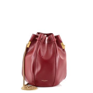 Saint Laurent Talitha Bucket Bag Leather Small