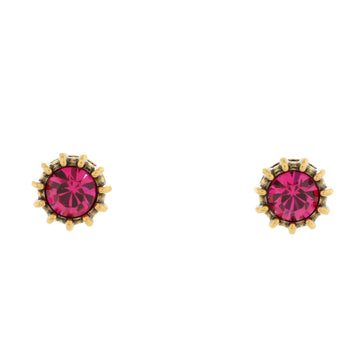 Gucci Crystal Stud Earrings Metal with Crystals