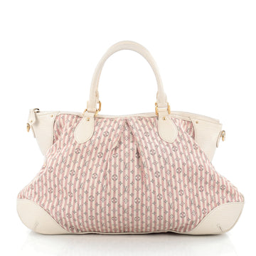 Louis Vuitton Marina Handbag Mini Lin Croisette GM White 1776401