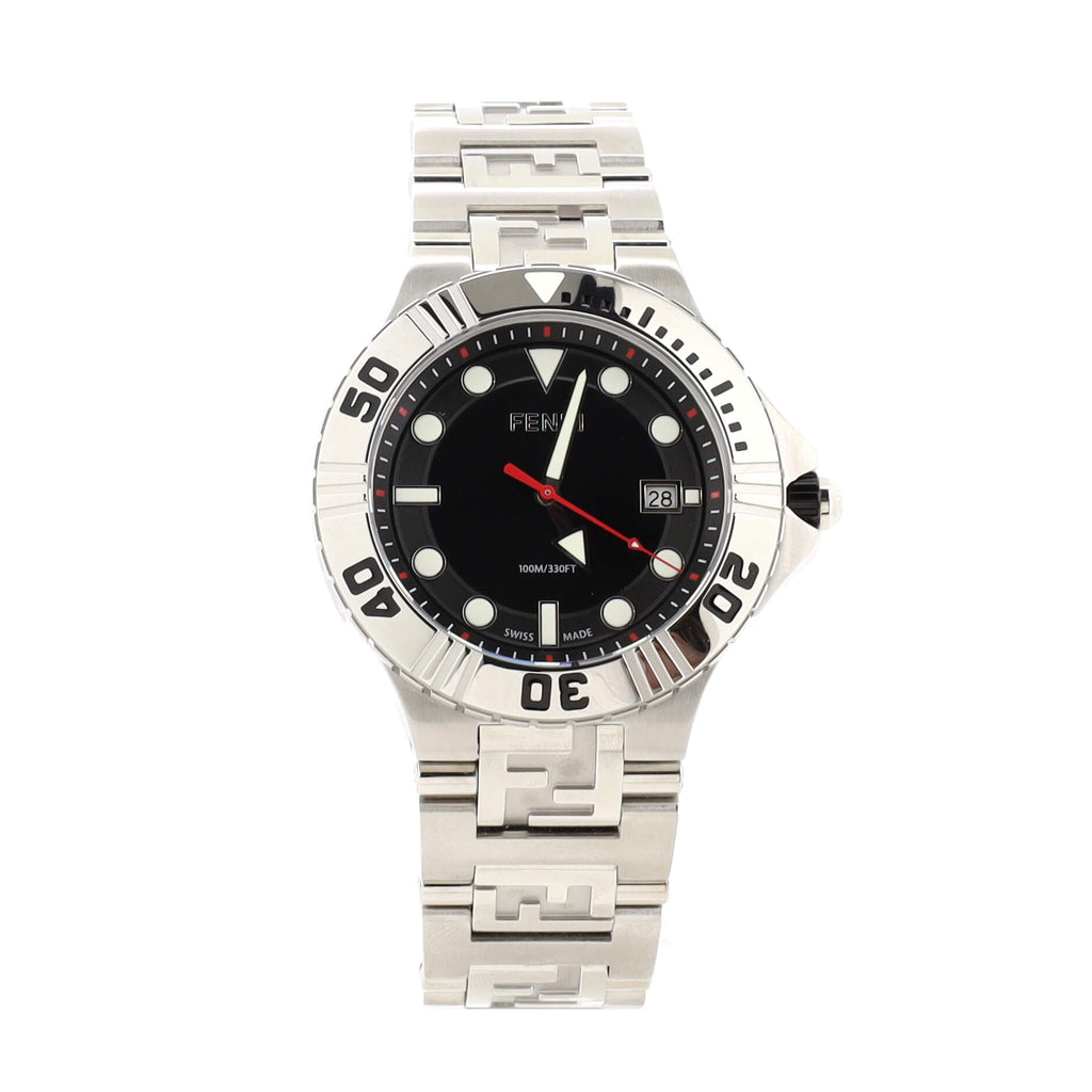 Fendi Nautico Quartz Watch Stainless Steel 42 1776444