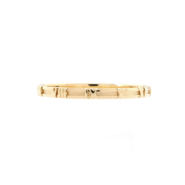Tiffany & Co. Atlas Bangle Bracelet 18K Yellow Gold
