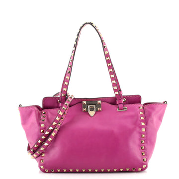Valentino Garavani Rockstud Tote Soft Leather Small