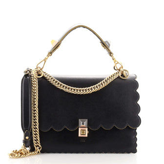 Fendi Kan I Bag Leather Medium