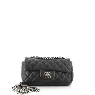 Chanel Classic Single Flap Bag Quilted Lambskin Extra Mini