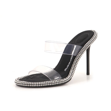 Alexander Wang Women's Nova Heeled Sandals PVC and Crystals