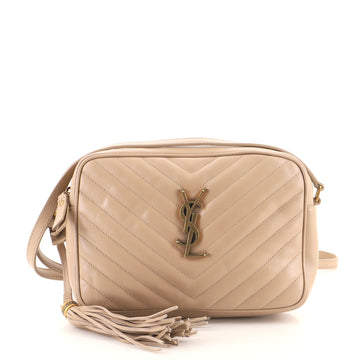 Saint Laurent Lou Camera Bag Matelasse Chevron Leather Small