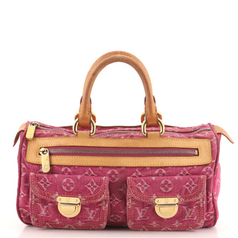Louis Vuitton Neo Speedy Bag Denim