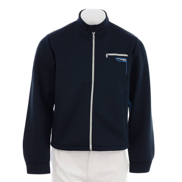 Prada Men's Zip Up Pocket Jacket Polyester Blend