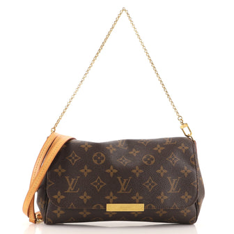 Louis Vuitton Favorite Handbag Monogram Canvas MM