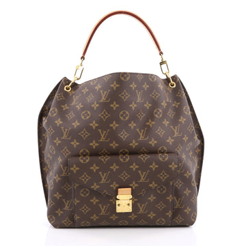 Louis Vuitton Metis Hobo Monogram Canvas Brown