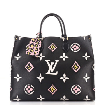 Louis Vuitton OnTheGo Tote Wild at Heart Monogram Giant GM
