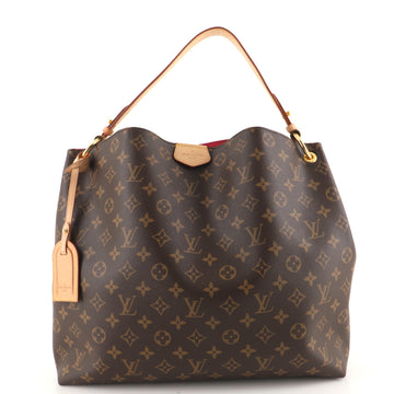 Louis Vuitton Graceful Handbag Monogram Canvas MM