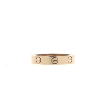 Cartier Love Wedding Band Ring 18K White Gold